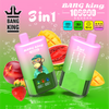 Bang King 100000 Puffs 3-in-1 Vape – LED Screen | 850mAh Rechargeable | Mesh Coil | Type-C Charging | 3%5% Nicotine3-in-1 Vape – LED スクリーン | 850mAh 充電式 | メッシュコイル | Type-C 充電 | 0-5% ニコチン