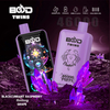 BOOD46000puffs double flavor with screenスクリーン付きダブルフレーバーニコチン3％