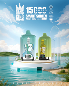 Bang King Smart screen 15000 puffs Disposable Vapeマートスクリーン 15000回吸引 使い捨てベイプ