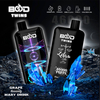 BOOD46000puffs double flavor with screenスクリーン付きダブルフレーバーニコチン3％