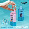 Fihp60000puff triple flavorトリプルフレーバー