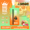 Bang Blaze 40000 Puffs Vape | 40ML Dual-Flavor E-liquid, 650mAh Battery, Type-C Recharge, 32 Flavor Combos40ml デュアルフレーバーEリキッド、650mAhバッテリー、Type-C充電、32種類のフレーバーコンボ