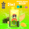 Bang King 100000 Puffs 3-in-1 Vape – LED Screen | 850mAh Rechargeable | Mesh Coil | Type-C Charging | 3%5% Nicotine3-in-1 Vape – LED スクリーン | 850mAh 充電式 | メッシュコイル | Type-C 充電 | 0-5% ニコチン