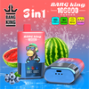 Bang King 100000 Puffs 3-in-1 Vape – LED Screen | 850mAh Rechargeable | Mesh Coil | Type-C Charging | 3%5% Nicotine3-in-1 Vape – LED スクリーン | 850mAh 充電式 | メッシュコイル | Type-C 充電 | 0-5% ニコチン