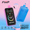 Fihp36000puff double flavor with Screenスクリーン付きダブルフレーバー