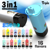 Bang King Triple 85000 Puffs Vape | 3-in-1 Flavor, 45ML E-liquid, Type-C Rechargeable, 3%or5% Nicotineベイプ | 3-in-1フレーバー、45ML Eリキッド、Type-C充電式、3%,5%ニコチン