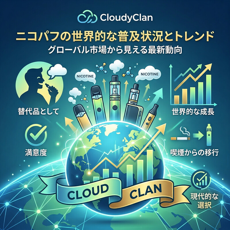 ニコパフの世界的な普及状況とトレンド｜グローバル市場から見える最新動向