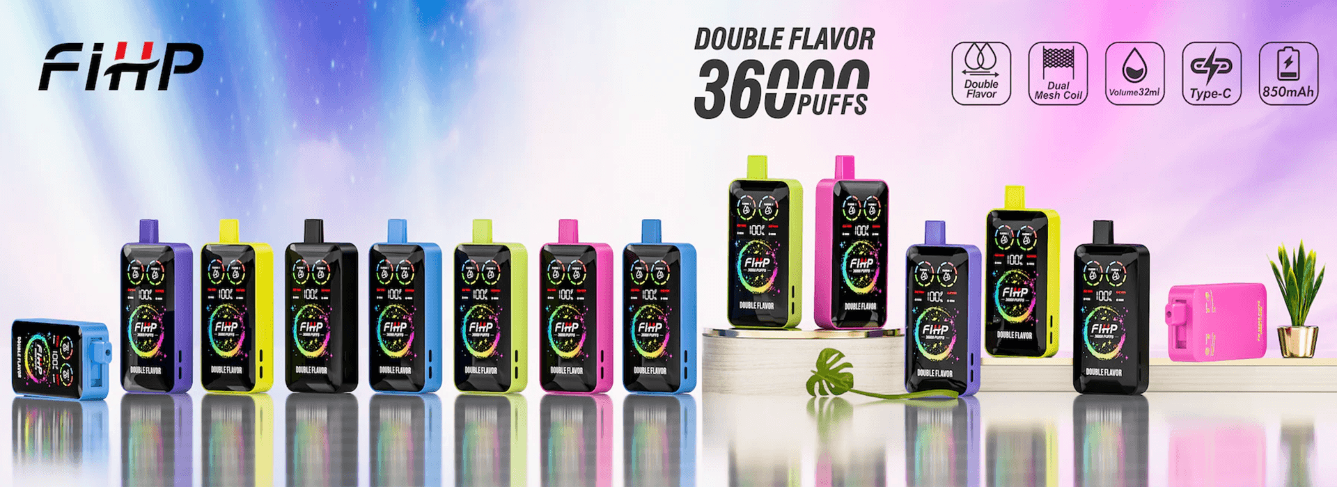 Fihp DOUBLE FLAVOR 36000 puffs -6