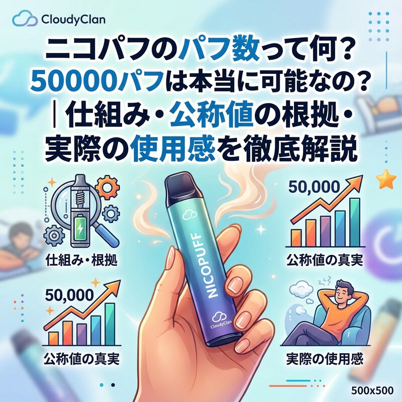 ニコパフのパフ数って何？50000パフは本当に可能なの？｜仕組み・公称値の根拠・実際の使用感を徹底解説