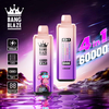 Bang Blaze 60000 Puffs 4in1 Vape | 56ML E-liquid, 650mAh Battery, Type-C Rechargeable, 12 Flavor Options60000パフ 4in1 ベイプ | 56ML Eリキッド、650mAhバッテリー、Type-C充電式、12種類のフレーバー