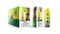 Strawberry Mango / Strawberry Kiwi / Apple Grape / Watermelon Dragon Fruit